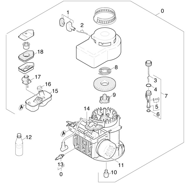 KARCHER K580GM pressure washer parts, repair owners manual